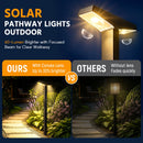 SmartYard Solar Modern Pathway Lights, 4 Pack -15 Lumen