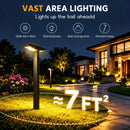 SmartYard Solar Modern Pathway Lights, 4 Pack -15 Lumen