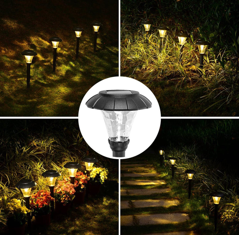 SmartYard Solar Pathway LED Lights -12 Pack  (Warm White), photo 5 of 12