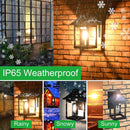 SmartYard Solar Wall Lanterns Outdoor with 3 Modes, Dusk to Dawn Motion Sensor LED Sconce Lights IP65 Waterproof, Exterior Front Porch 2 Pack