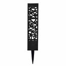 SmartYard Square Solar Bollard Pathway Lights – 35 Lumen, 5-pack