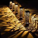 SmartYard Square Solar Bollard Pathway Lights – 35 Lumen, 5-pack