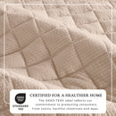 Box-Stitched Seersucker Quilt Set - Seersucker Collection by Great Bay Home