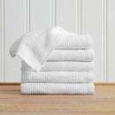 100% Cotton Woven Texture Bath Towel Set - Marbella Collection by Great Bay Home