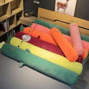 GobekUsa Cylindrical Long Pillow: Detachable, Washable, Side-Sleeping Body Support