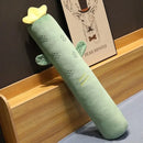 GobekUsa Cylindrical Long Pillow: Detachable, Washable, Side-Sleeping Body Support