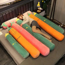 GobekUsa Cylindrical Long Pillow: Detachable, Washable, Side-Sleeping Body Support