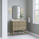 James Martin Emmeline 36" Single Bathroom Vanity, Pebble Oak