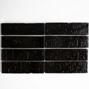 Smoked Charcoal Rustic Ceramic Tiles 2 3/4x9 3/4