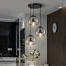 GobekUsa Glass Pendant Lights: Stylish LED Chandeliers for Dining Room, Kitchen, and Restaurant Tables