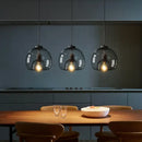 GobekUsa Glass Pendant Lights: Stylish LED Chandeliers for Dining Room, Kitchen, and Restaurant Tables