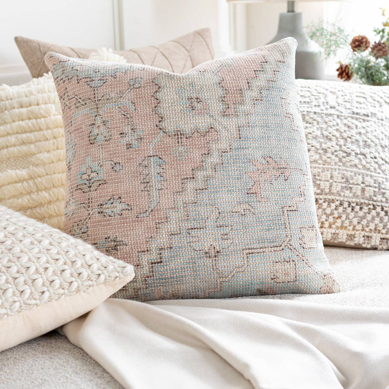 Obertilliach Blush Pillow Cover