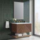 James Martin Marcello 36" Floating Single Bathroom Vanity, Chestnut