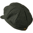 Men's Soft Brim Newsboy Cap with An Adjustable Size Buckle Closure