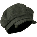 Men's Soft Brim Newsboy Cap with An Adjustable Size Buckle Closure