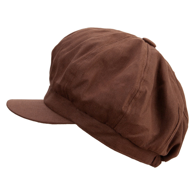 Big Size Cotton Newsboy Hat