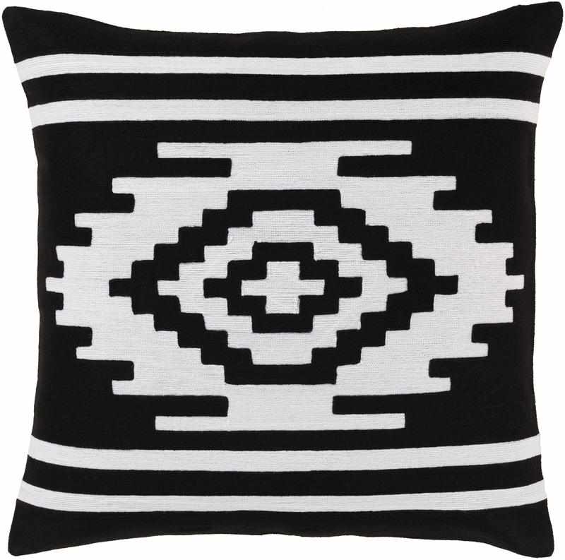 Doosje Black Pillow Cover