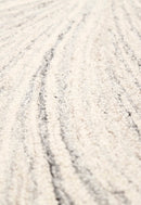 Snow Bloom Beige Hand Tufted 5x7 Wool Area Rug