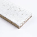 Snow Rustic Ceramic Tiles 2 3/4x9 3/4