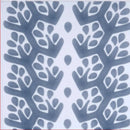 Snow White, Grey Glossy Cecil Stripe Ceramic Tiles 6x6