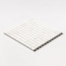 Snow White Polished 1x1 Marble Mosaics 12x12