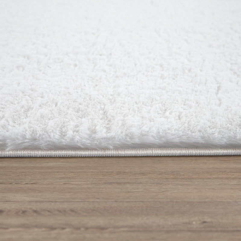 Snow White Shag Rug Thick Super Soft & Cozy, Washable
