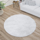 Snow White Shag Rug Thick Super Soft & Cozy, Washable