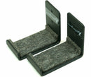 3.75" x 2" Minimalist Wall Hooks | Small | 2-Pack | Holds 50 lbs