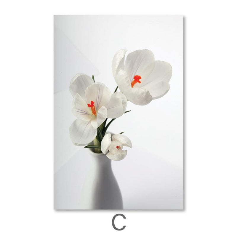 Snowdrop Flowers Canvas