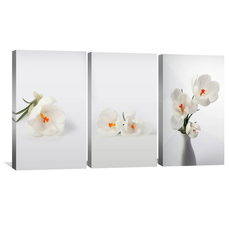 Snowdrop Flowers Canvas