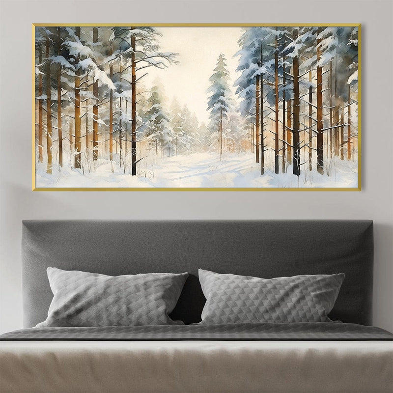 Snowfall Serenity Canvas