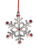 Snowflake Christmas Tree Ornament Decorations Set of 8