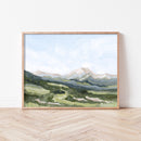 "Snowmass in Spring" Art Print