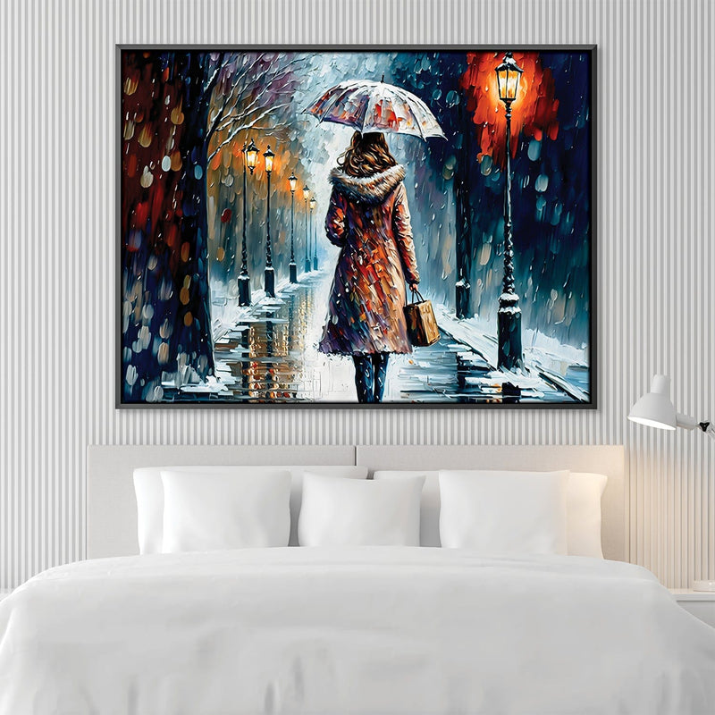 Snowy Beauty Canvas