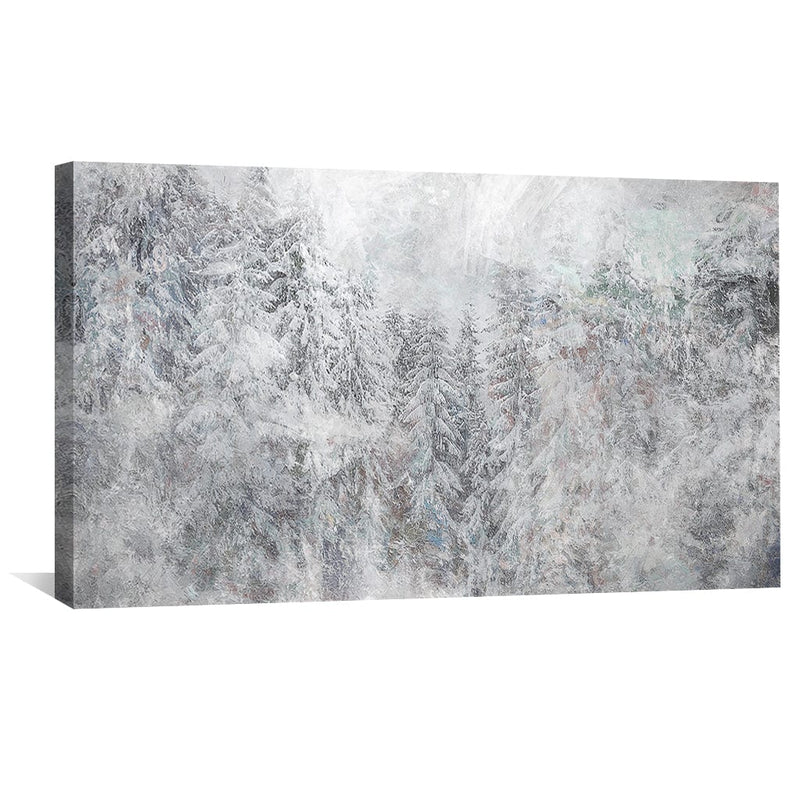 Snowy Forest Canvas