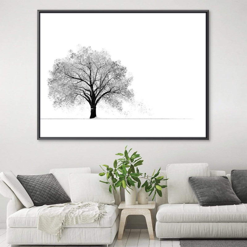 Snowy Willow Canvas