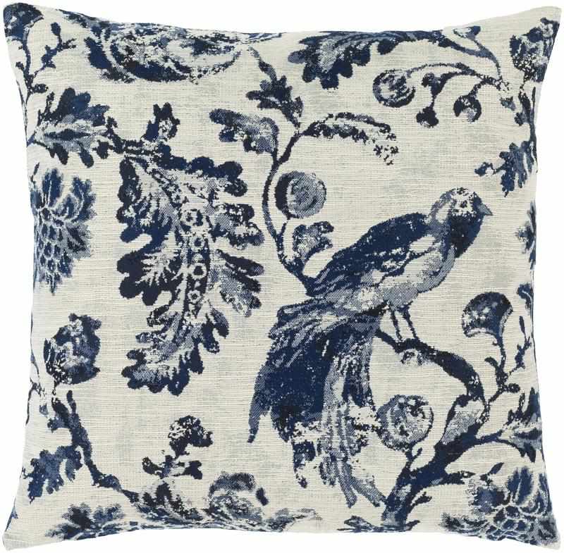 Dulder Bright Blue Pillow Cover