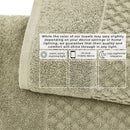 Cotton Diamond Waffle Weave Bath Towel Set - Grayson Collection by Great Bay Home
