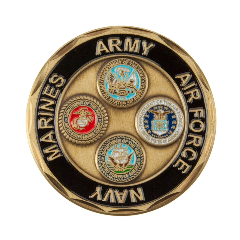 Support Our Troops Coin