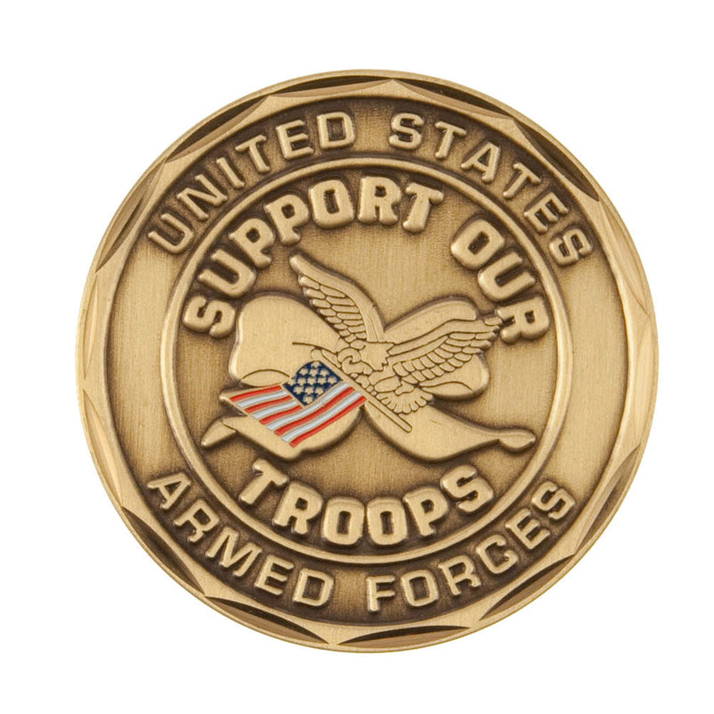 Support Our Troops Coin