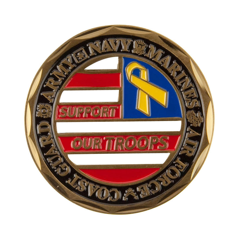 Support Our Troops Coin