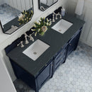James Martin Brittany 60" Double Bathroom Vanity, Victory Blue