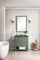 James Martin Breckenridge 30" Single Bathroom Vanity, Smokey Celadon