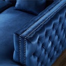 Giovanni Velvet Corner Sectional Sofa