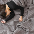 GobekUsa Cotton Honeycomb Towel Blanket for Single Double - Breathable Cozy Sofa Cover