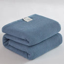GobekUsa Cotton Honeycomb Towel Blanket for Single Double - Breathable Cozy Sofa Cover