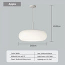 GobekUsa Cream Apple LED Pendant Light for Cozy Illumination in Home Décor