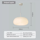 GobekUsa Cream Apple LED Pendant Light for Cozy Illumination in Home Décor