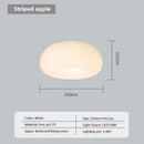 GobekUsa Cream Apple LED Pendant Light for Cozy Illumination in Home Décor