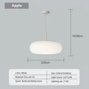 GobekUsa Cream Apple LED Pendant Light for Cozy Illumination in Home Décor